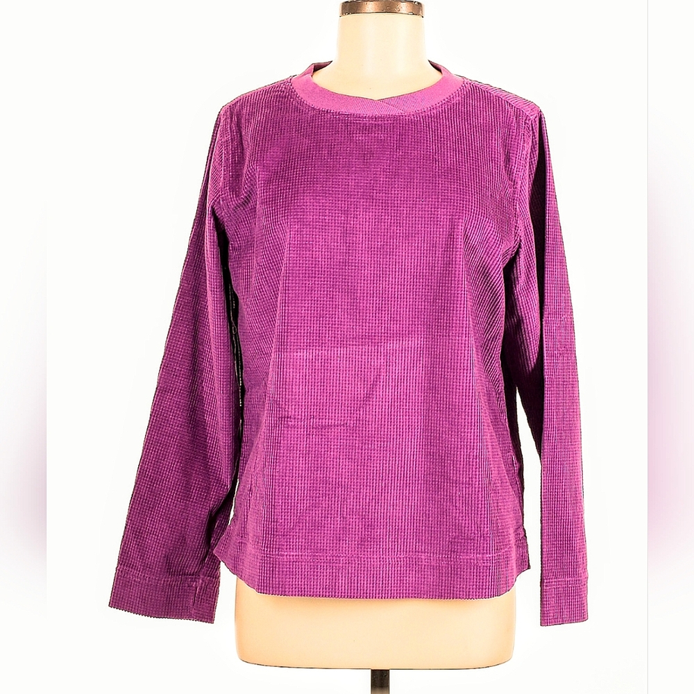 Denim & Co. waffle knit top